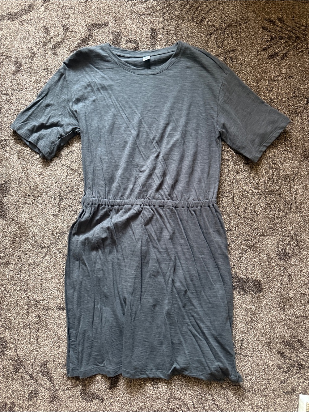Old Navy Grey T-Shirt Dress